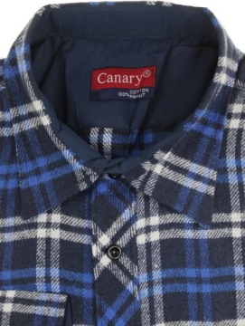 МУЖСКАЯ ФЛАНЕЛЕВАЯ РУБАШКА В КЛЕТКУ 3XL F65