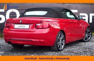 BMW Seria 2 F22-F23-F45-F46 Cabrio 230i 252KM 2017 BMW 230i Sport Cabrio 252KM Automat SALON PL FV23%, zdjęcie 8