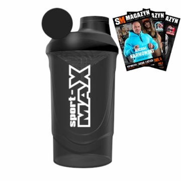 SHAKER BIOTECH SPORT-MAX 600 ml SZCZELNY SZEJKER