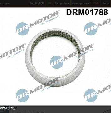 ПРОКЛАДКА ВЫХЛОПНОЙ ТРУБЫ CITROEN, SUBARU