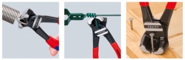 Knipex Высокорычажные передние плоскогубцы 200 мм KN 61 01