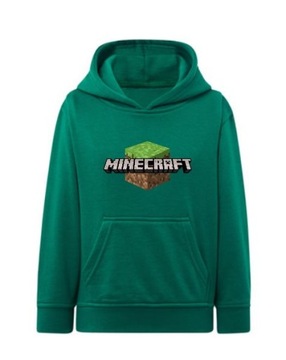 Dziecięca bluza Hoody Minecraft - 5/6 lat