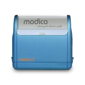 MODICO 3 Штамп офиса | 47x14 мм | 5 строк | ЦВЕТ РАМКИ