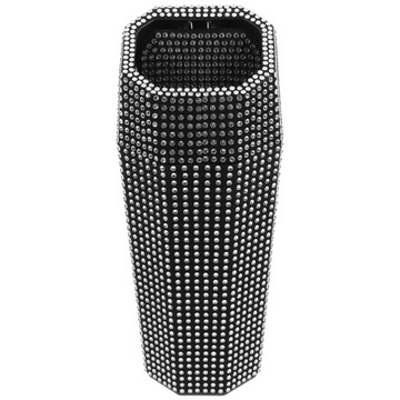 UCHWYT NA KUBEK SAMOCHODOWY ODPADY SAMOCHODOWE BLING KOSZ NA ŚMIECI MAŁY DIAMENT ABS CYRKONIE
