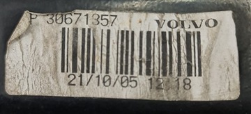 BELKA ROZPÓRKA WZMOCNIENIE VOLVO S60 2.4 30671357
