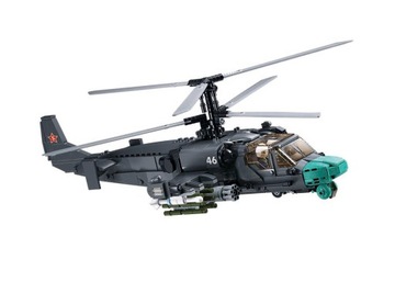 KLOCKI SLUBAN HELIKOPT KA-52S ŚMIGŁOWIEC ALLIGATOR