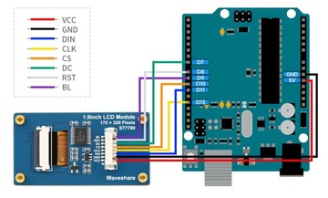 Wyświetlacz LCD 1.9