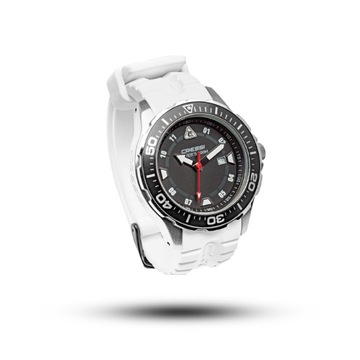 Profesjonalny Zegarek nurkowy - Cressi Manta - White - XKS764730