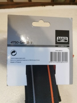 Быстросъемный регулируемый ремень Bahco 4750-QRFB-1