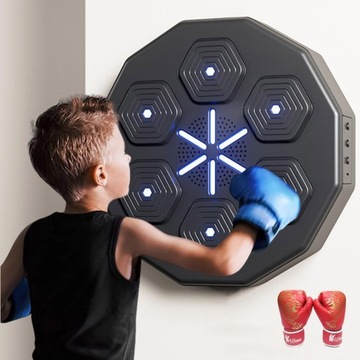 Music Boxing Pad, Montowana Na Ścianie Maszyna Bokserska, Inteligentny