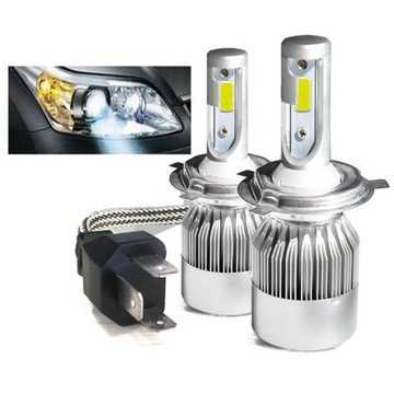 żarówka LED H4 CREE żarówki HB2 zestaw HOMOLOGACJA