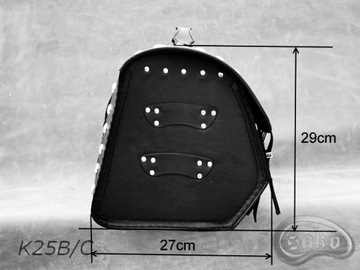 БОЛЬШАЯ МОТОЦИКЛОВАЯ КОЖАНАЯ ГУСА 32L 25b + БЕСПЛАТНО