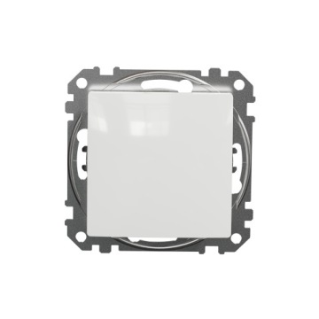 Кнопка 1-полюсная Sedna Design белая SDD1111 SCHNEIDER