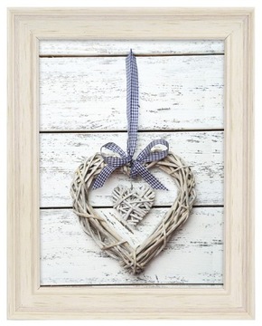 Ramka Resia White 15x20 beżowa