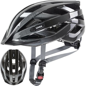 Велосипедный шлем Uvex Air Wing, 56-60 см, серый