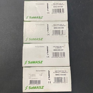 ЛЕЗВИЯ ДЛЯ КОСИЛОК SAMASZ