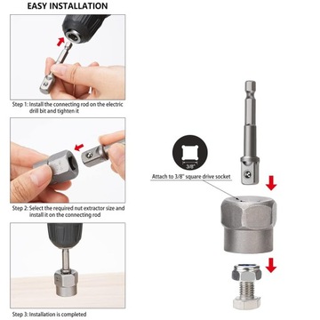 НАБОР ИЗВЛЕЧИТЕЛЕЙ СЛОМАННЫХ ВИНТОВ, 14 ШТ.
