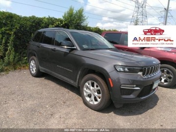 Jeep 2023 Jeep Grand Cherokee 2023r, Limited, 3.6L, 4x4 3.6 Benzyna 293KM