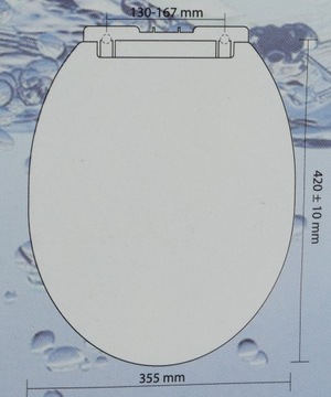 Koło Roca Cersanit Zoom медленно закрывающаяся доска
