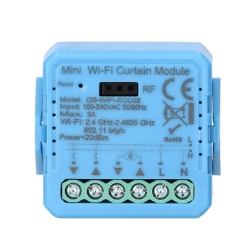 STEROWNIK ROLET TUYA WIFI QS-WIFI-ECC02