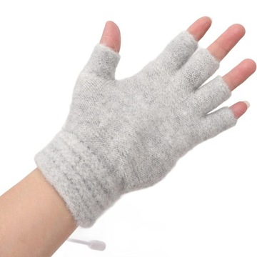 UNIWERSALNE PODGRZEWANE RĘKAWICZKI USB CIEPŁE RĘKAWICE NA ZIME NA MROZY