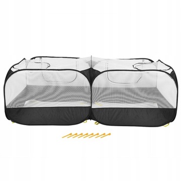 Портативный складной маленький загон для курятника