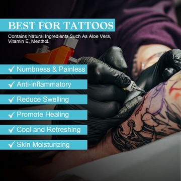 Крем от онемения Painless Tattoo перед кремом от онемения татуировки, 60 мл