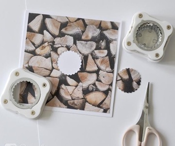 МАГНИТНЫЙ ПУАНСОН КОЛЕСО 3,8 СМ С Оборкой 006