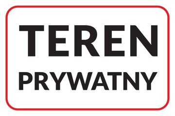 TEREN PRYWATNY 5mm PCV, nadruk UV, format A4