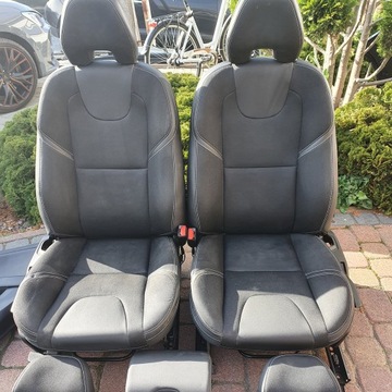 VOLVO V40 II СИДЕНЬЯ СИДЕНЬЯ ДВЕРИ ОБИВКА БЕКОНОВЫЙ ВЕЛОР ISOFIX