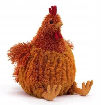 NOWA PLUSZOWA ZABAWKA Z KURCZAKA BRITISH JELLYCAT