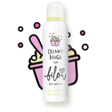bilou pianka pod prysznic creamy dough 200ml