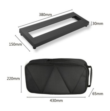 ПОДНОЖКИ ДЛЯ ГИТАРЫ И СУМКИ 15×4,9 ДЮЙМА