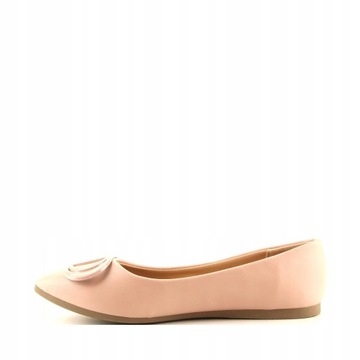 БАЛЕТКИ ЖЕНСКИЕ С ДЕКОРАЦИЕЙ VINCEZA, СВЕТЛО-РОЗОВЫЕ 37