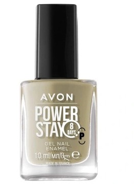 AVON Power Stay 8 dni żelowy lakier do paznokci Crystals Sage 8 Days