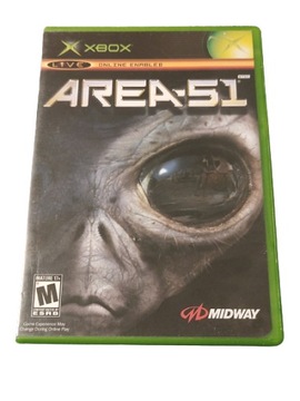 XBOX AREA 51 X BOX CLASSIC NTSC