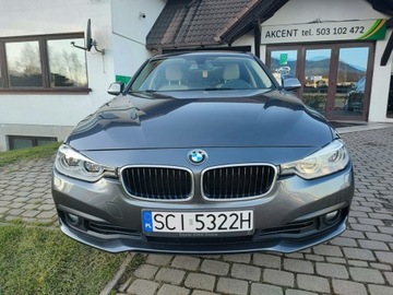 BMW Seria 3 F30-F31-F34 Limuzyna Facelifting 1.5 318i 136KM 2016 BMW 318 oryginał lakier + automat + serwis, zdjęcie 20