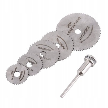 TARCZE MINI KOMPLET do miniszlifierki 40387