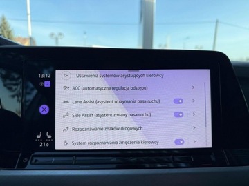 Volkswagen Golf VIII Variant 1.5 eTSI 150KM 2023 Volkswagen Golf 1.5eTSI 150KM Life DSGKameraKeyLessACCNiski PrzebiegASOFV23, zdjęcie 26