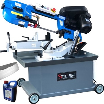 PIŁA TAŚMOWA PRZECINARKA DO METALU STILER 712R 400V 210 MM 1 TAŚMA GRATIS