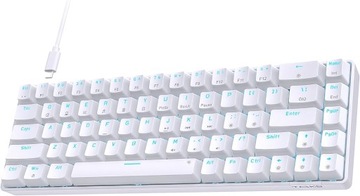 TMKB Klawiatura gamingowa, T68SE 60% Układ 68 klawiszy Przewodowa PC USB Ga
