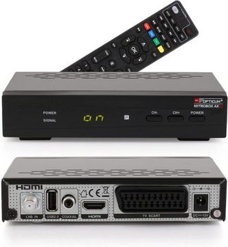 Dekoder DVB-S2 Opticum NYTROBOX AX S2