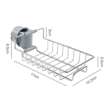 ОРГАНАЙЗЕР ДЛЯ МОЙКИ КУХОННАЯ КОРЗИНА ПОЛКА С ЛЕНТОЙ