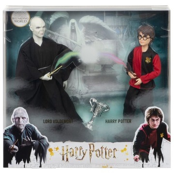 Lalka Lord Voldemort i Harry Potter 2 lalki figurki Zestaw Lalek Mattel