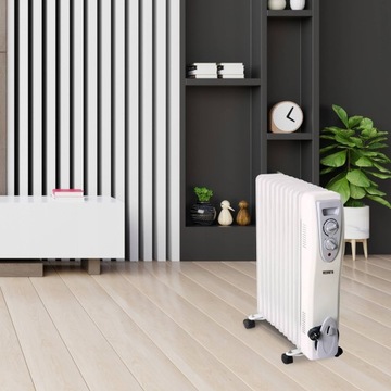 N'OVEEN OH11 2500W масляный радиатор Белый