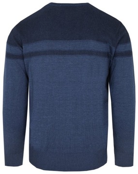 Sweter - Wełna z Akrylem -Pako Jeans- Granat - M