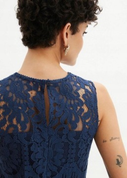 Bonprix 48 ЖЕНСКИЙ КРУЖЕВНОЙ ТОП