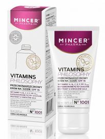 MINCER Vitamins PHILOSOPHY Przeciwzmarszczkowy krem na dzień SPF 15 No1001
