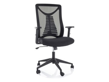 FOTEL OBROTOWY Q-330R CZARNY biurowy młodzieżowy