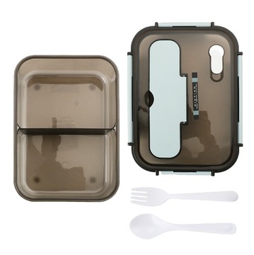 POJEMNIK LUNCHBOX z ZESTAWEM SZTUĆÓW 3W1 (1.1L)